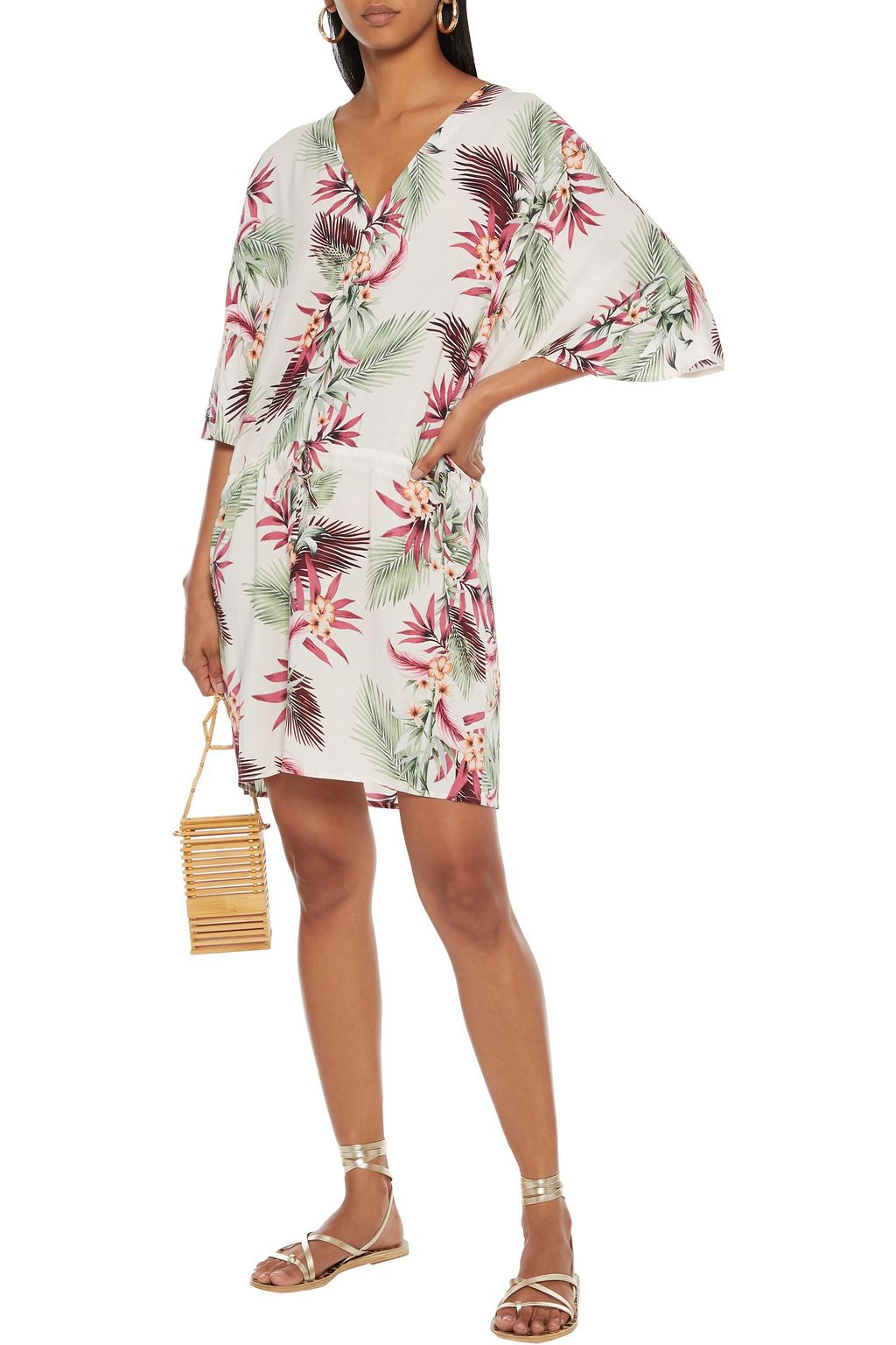 SEAFOLLY Ocean Alley printed woven kaftan