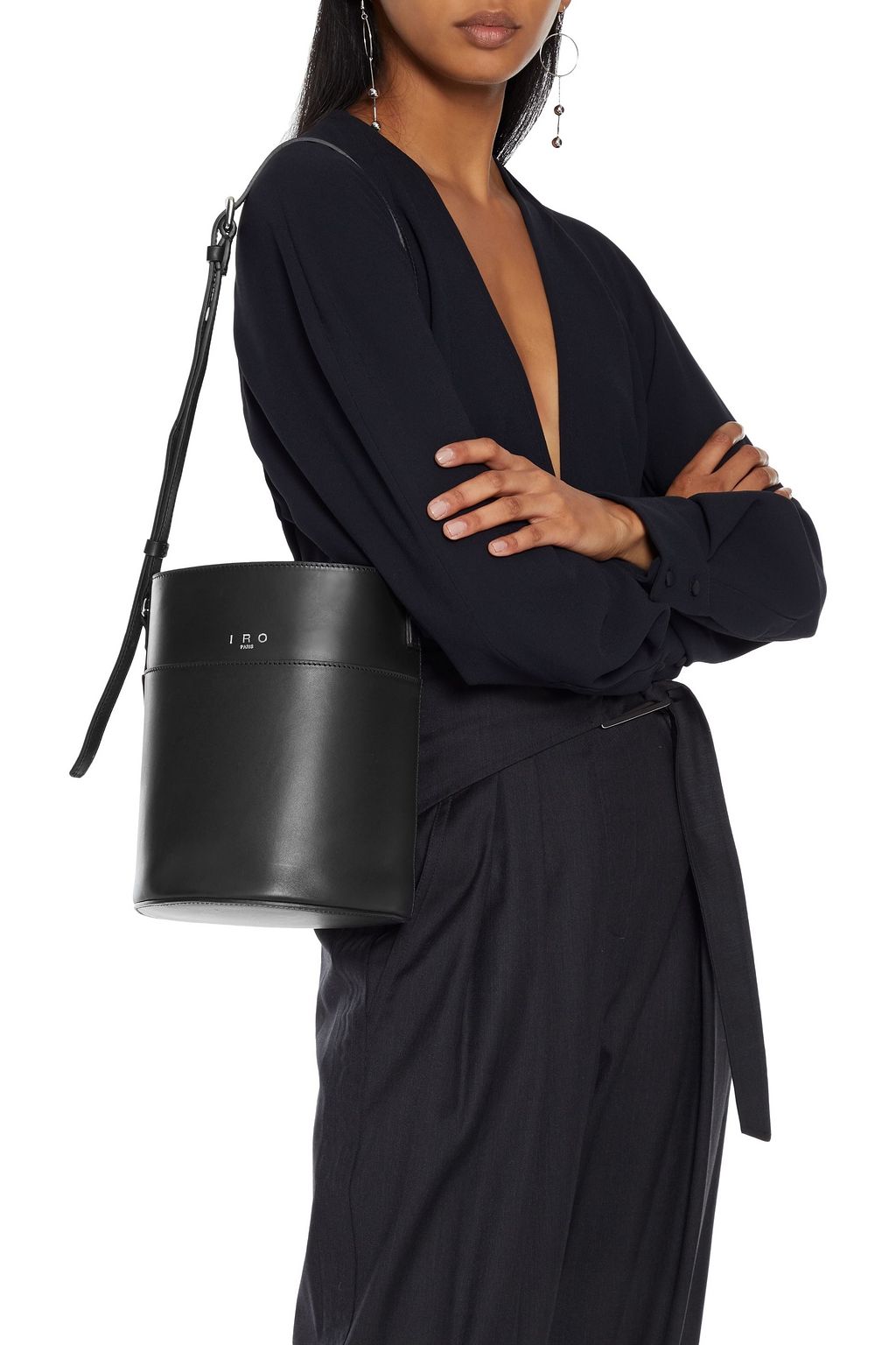 IRO Mayon leather bucket bag