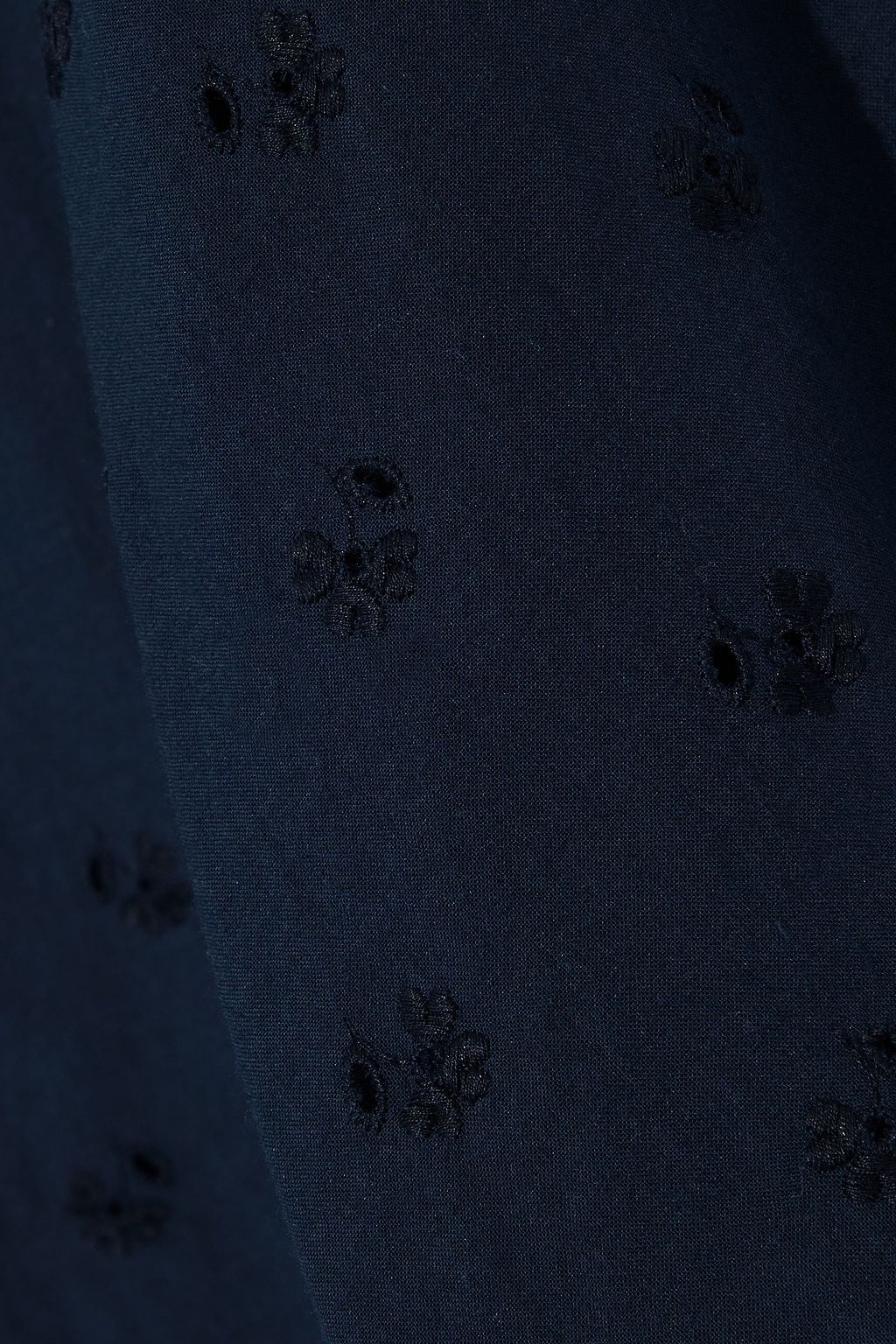 I.D. SARRIERI Broderie anglaise cotton maxi dress