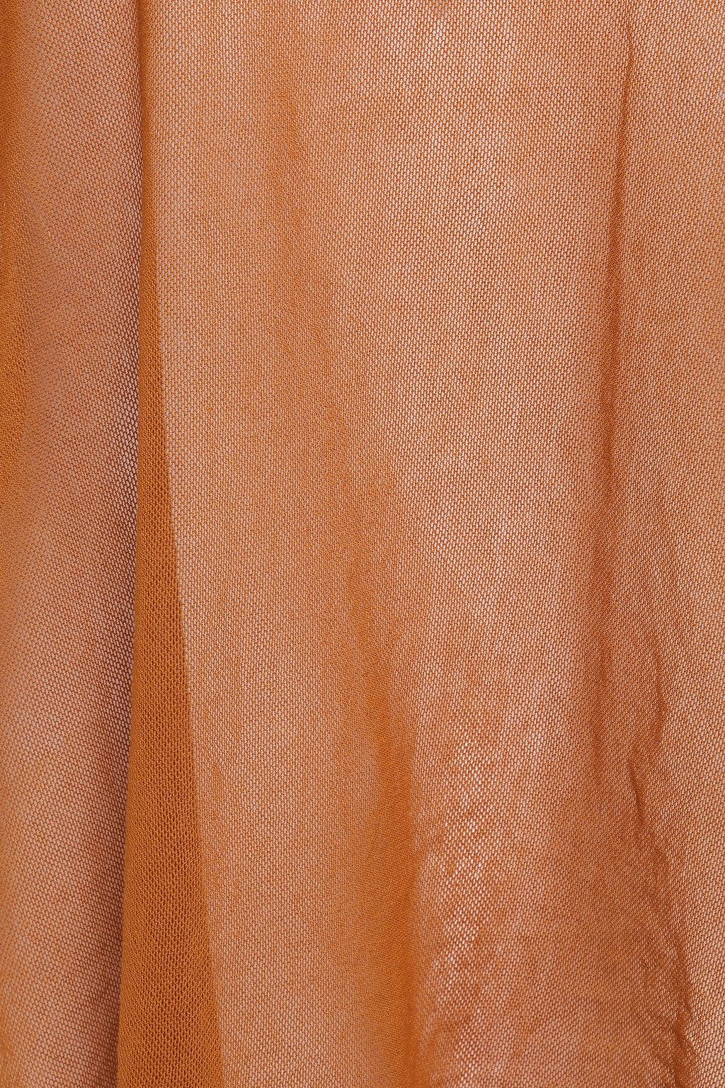 RAQUEL ALLEGRA Cotton-mesh top