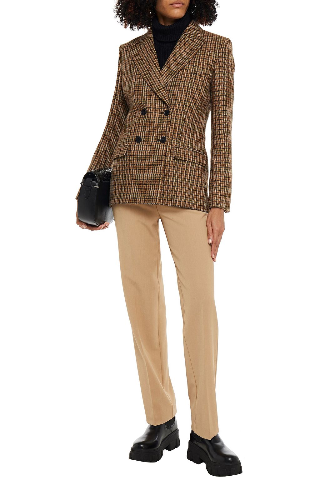 maje houndstooth blazer