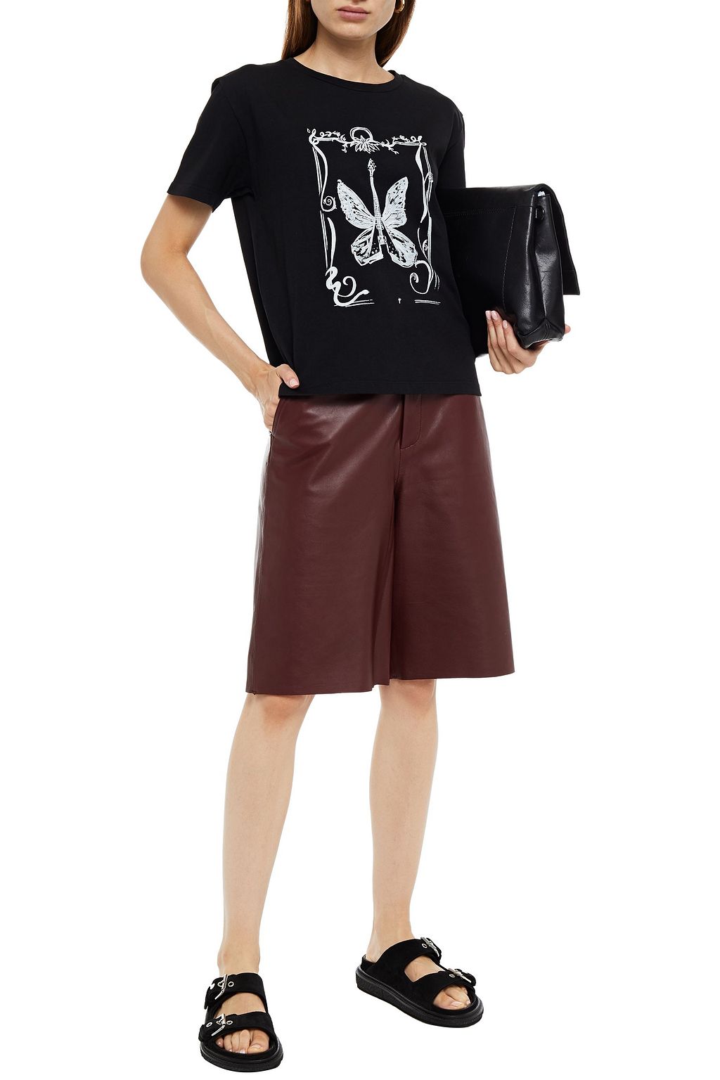 REDEMPTION Printed cotton-jersey T-shirt