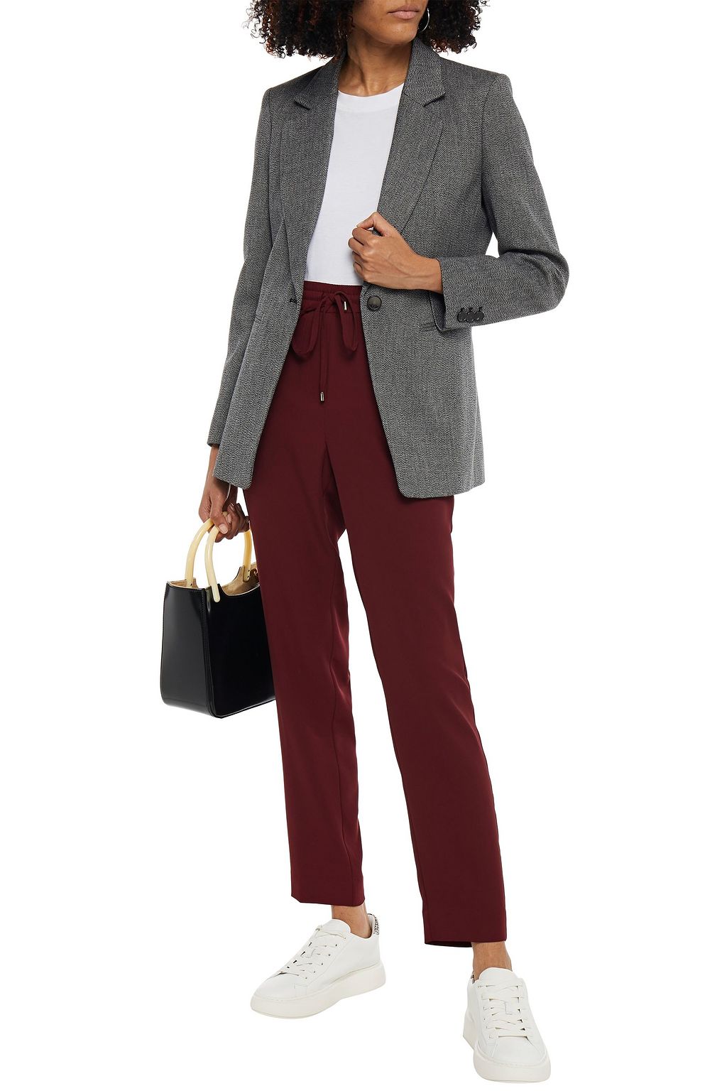 CLAUDIE PIERLOT Veriso cotton and wool-blend blazer