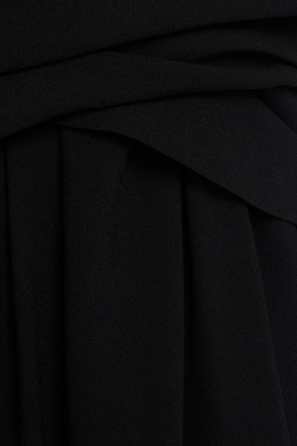 IRO Glede drapiertes Midikleid aus Crêpe