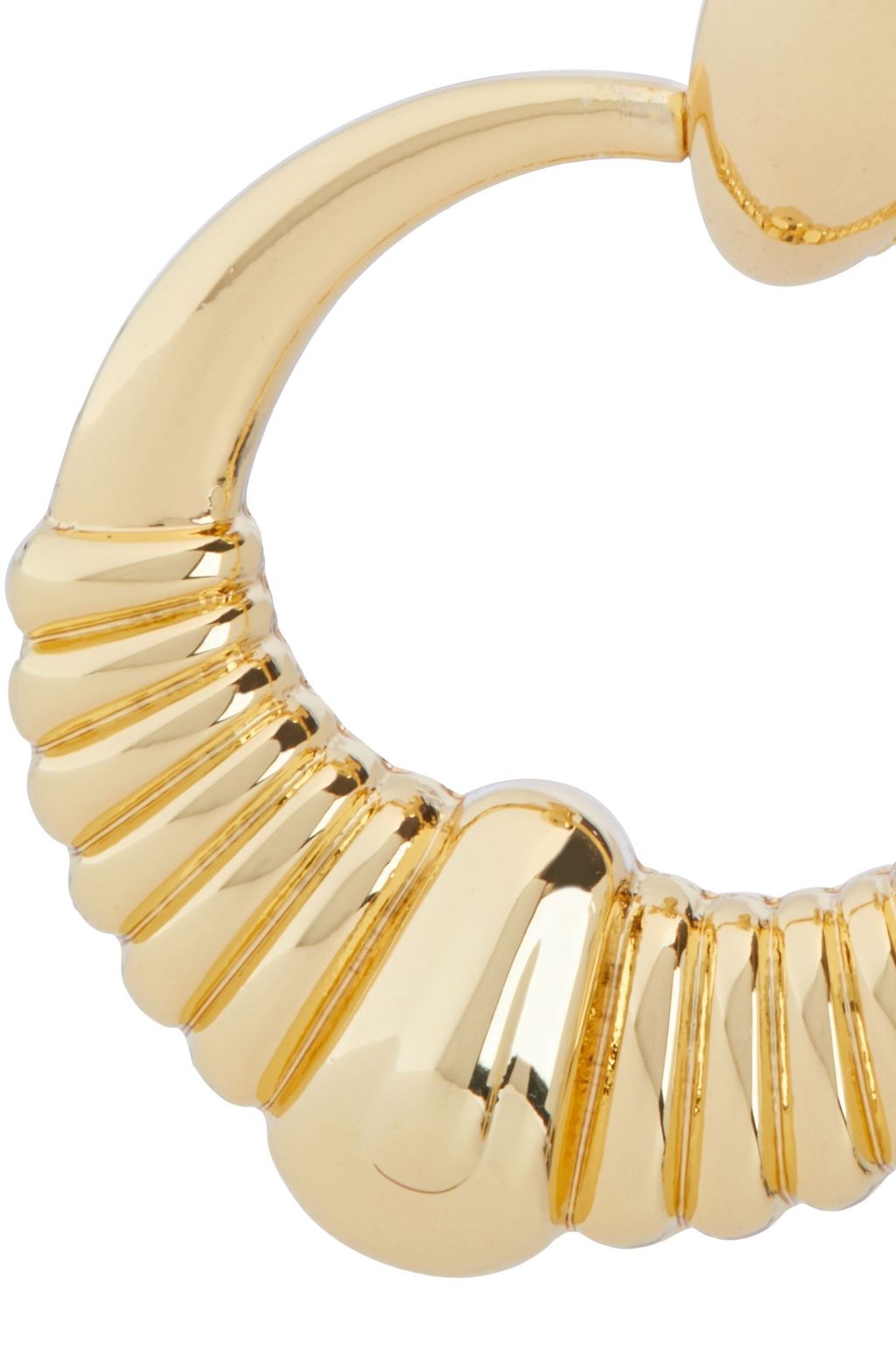 KENNETH JAY LANE Gold-tone clip earrings