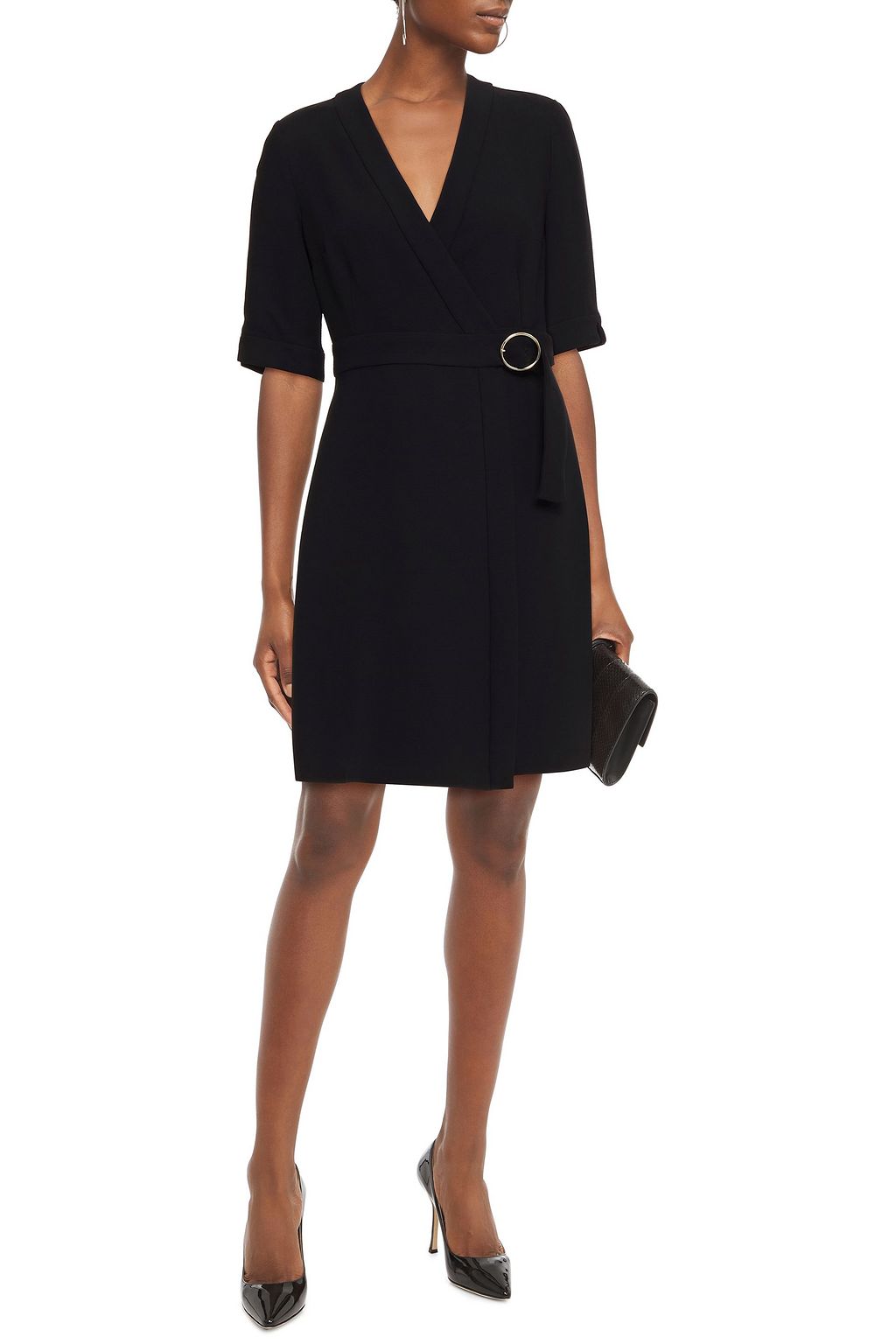 CLAUDIE PIERLOT Rasima crepe wrap dress