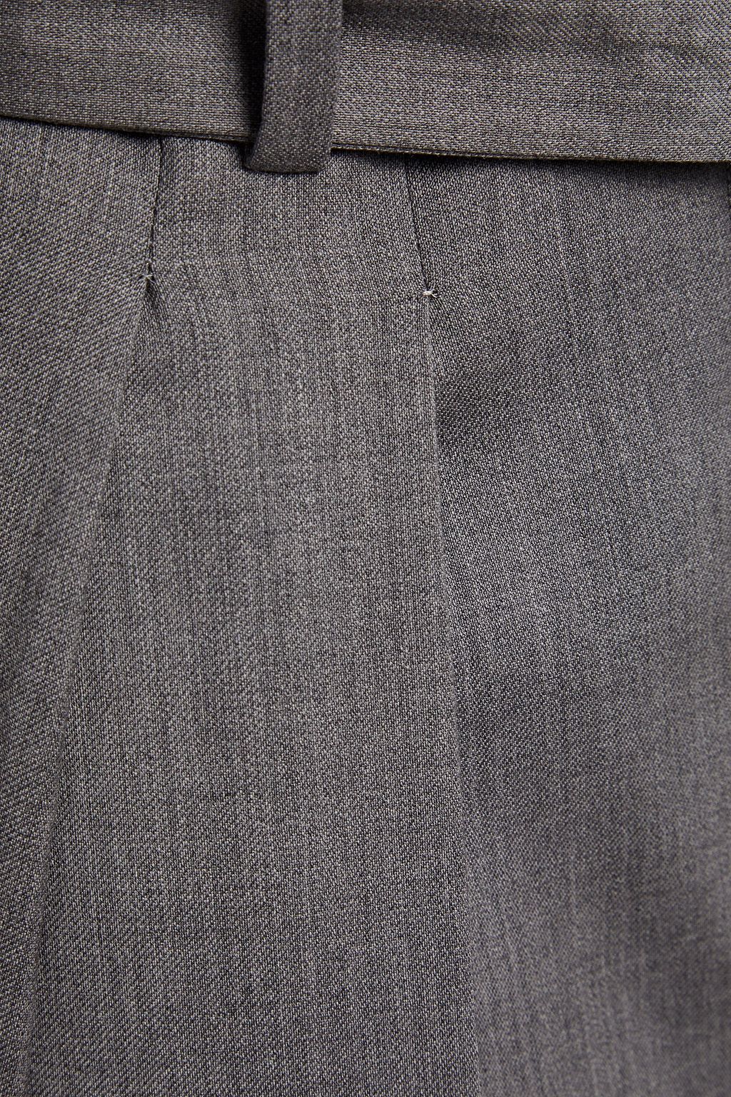 IRO Belted wool-blend tapered pants