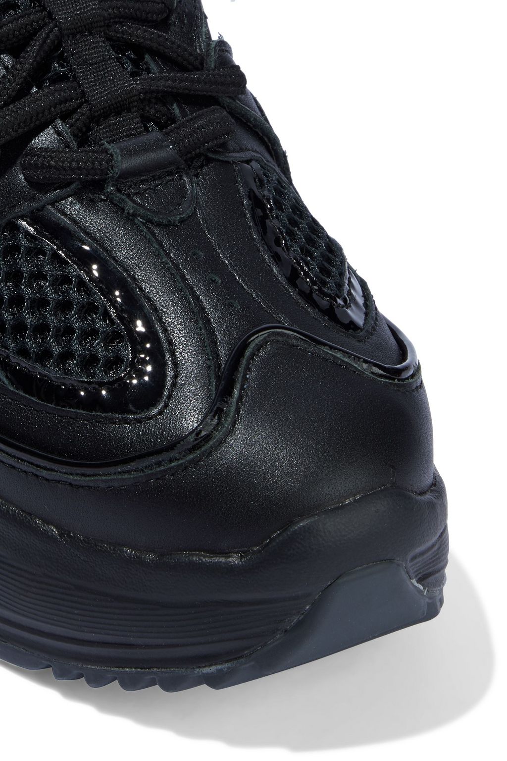 EYTYS Jet Turbo mesh, smooth and patent-leather platform sneakers