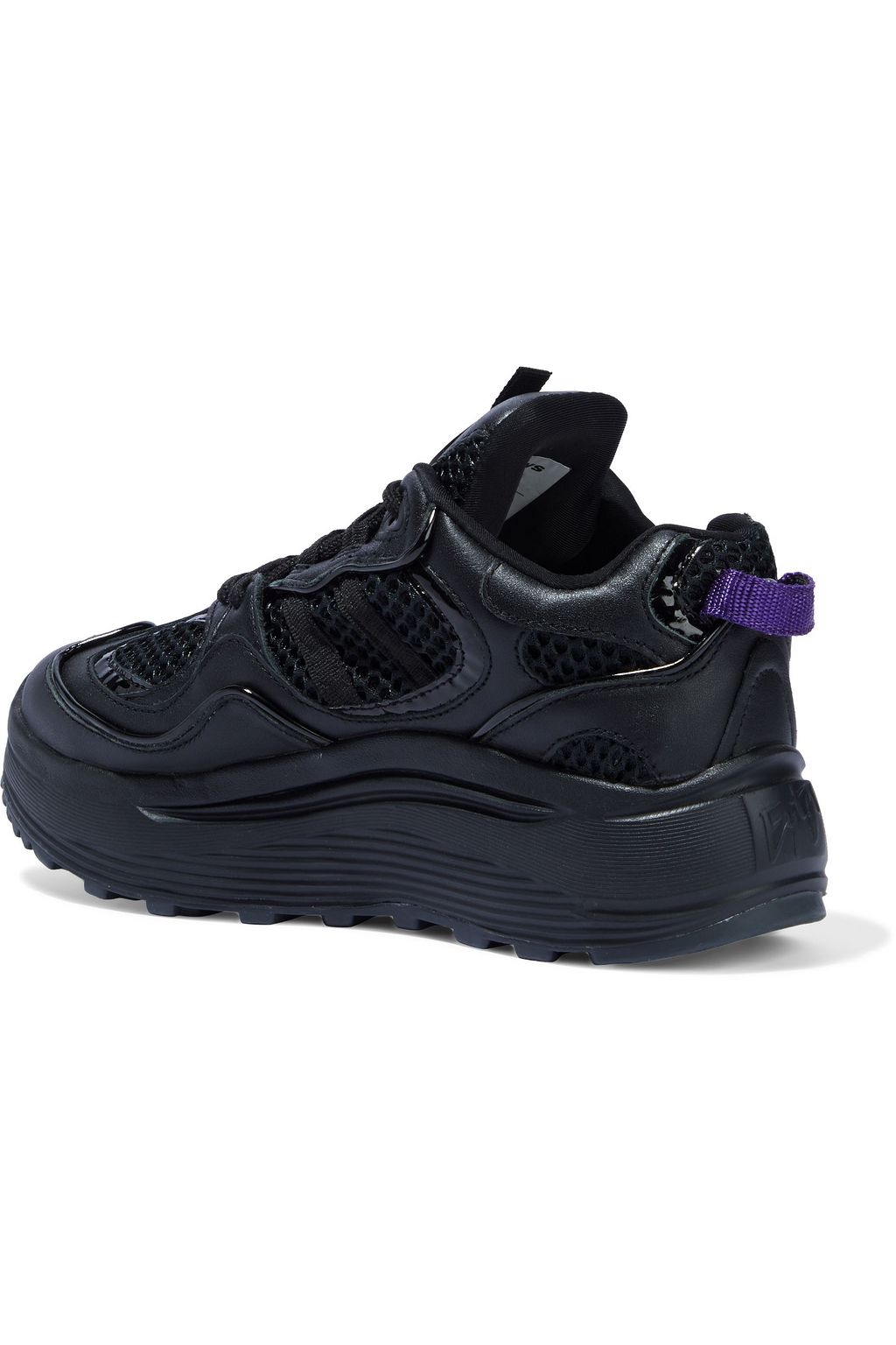 EYTYS Jet Turbo mesh, smooth and patent-leather platform sneakers