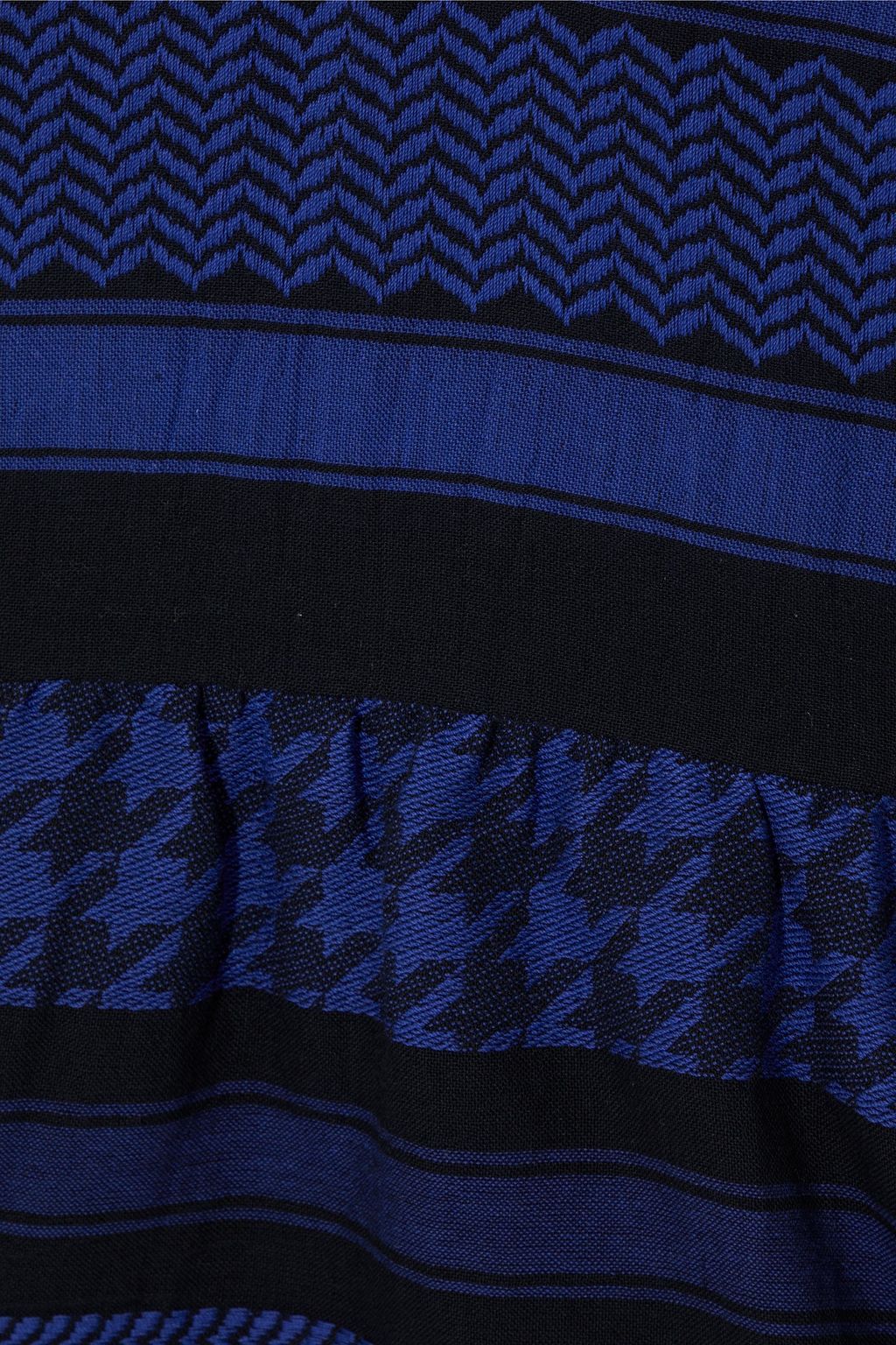 SUMMERY COPENHAGEN Cotton-jacquard mini dress
