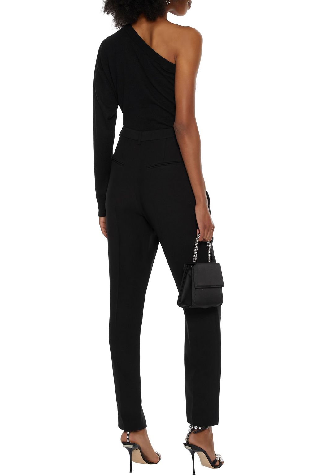 IRO Stoff wool-blend crepe slim-leg pants