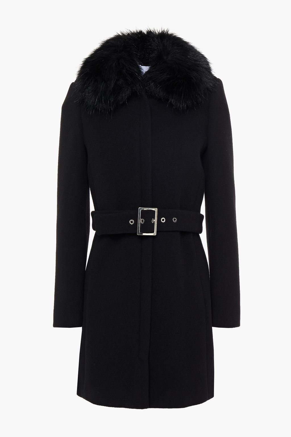 black coat belt