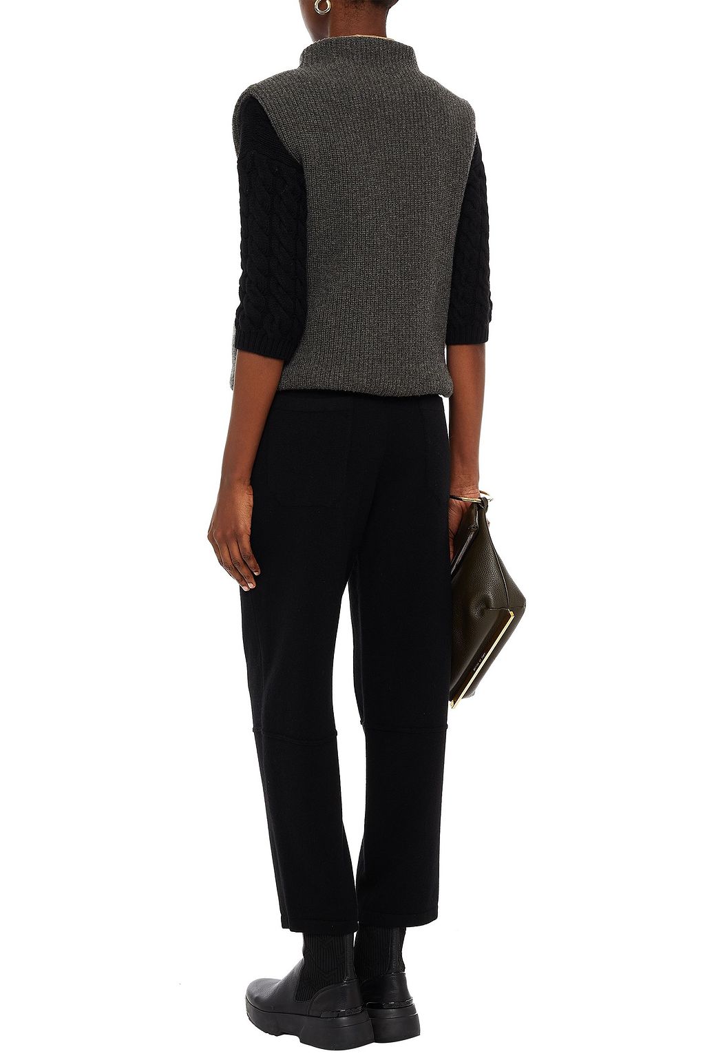 GENTRYPORTOFINO Cashmere track pants