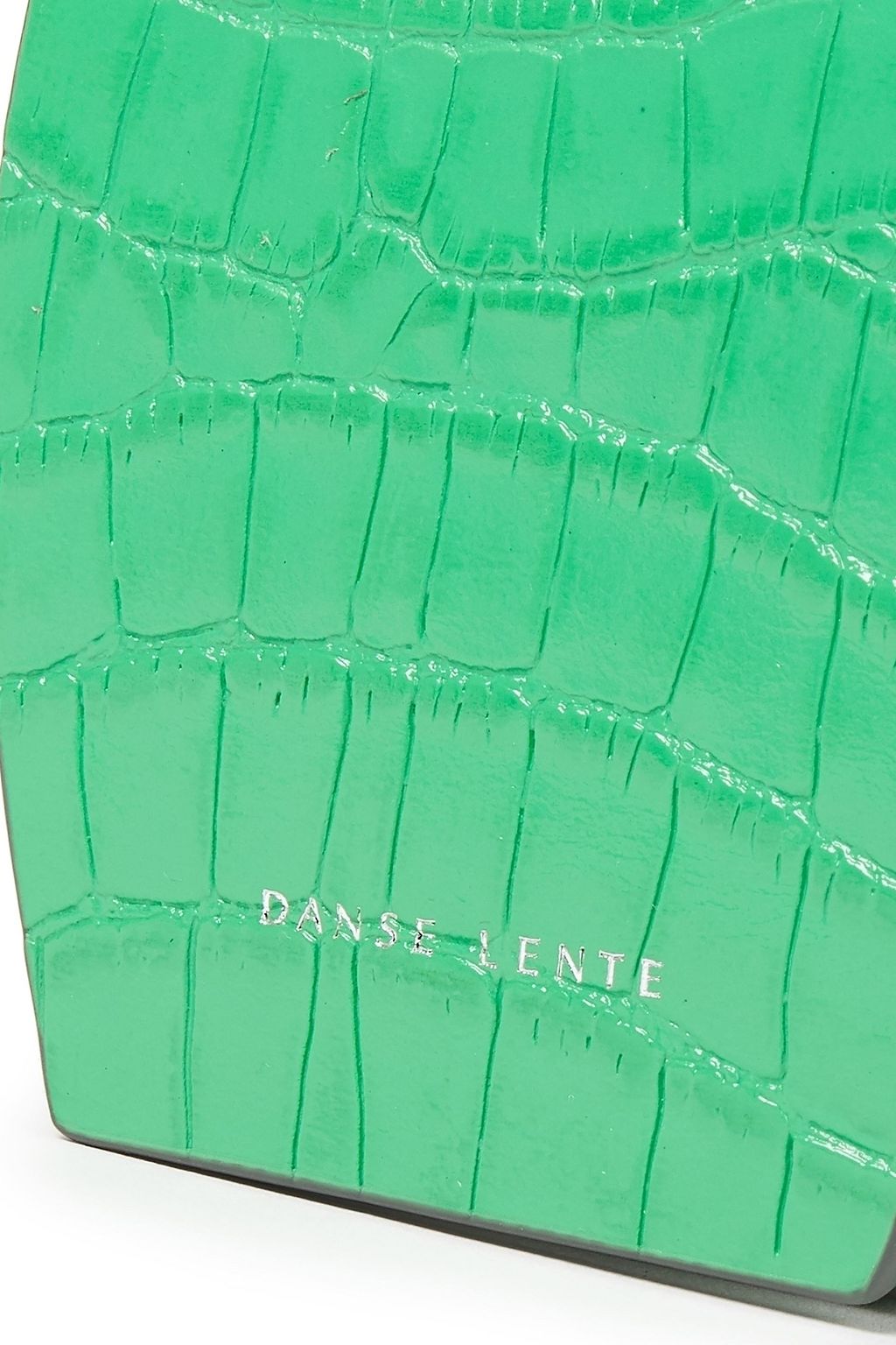 DANSE LENTE Pablo croc-effect leather shoulder bag