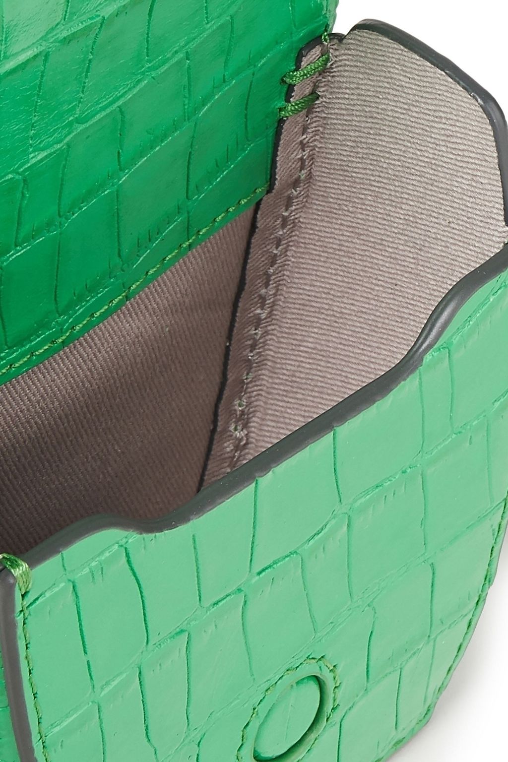 DANSE LENTE Pablo croc-effect leather shoulder bag