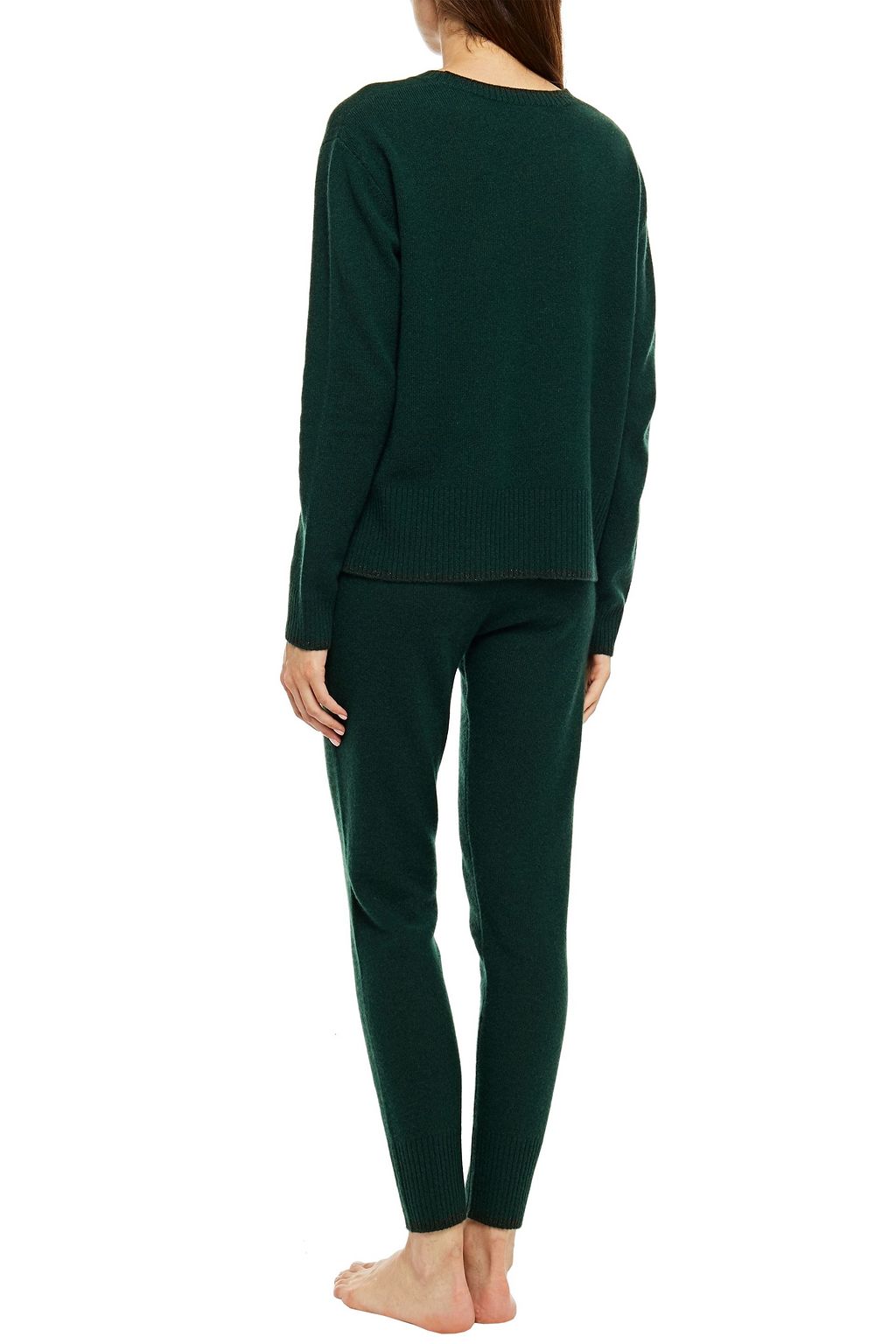 MORGAN LANE Hailey cashmere-blend pajama pants