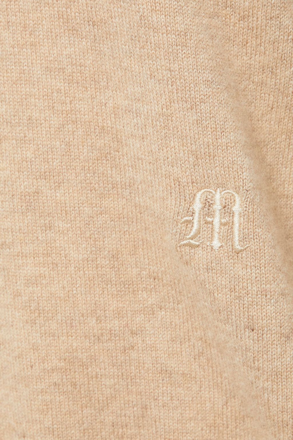 MAJE Embroidered cashmere sweater