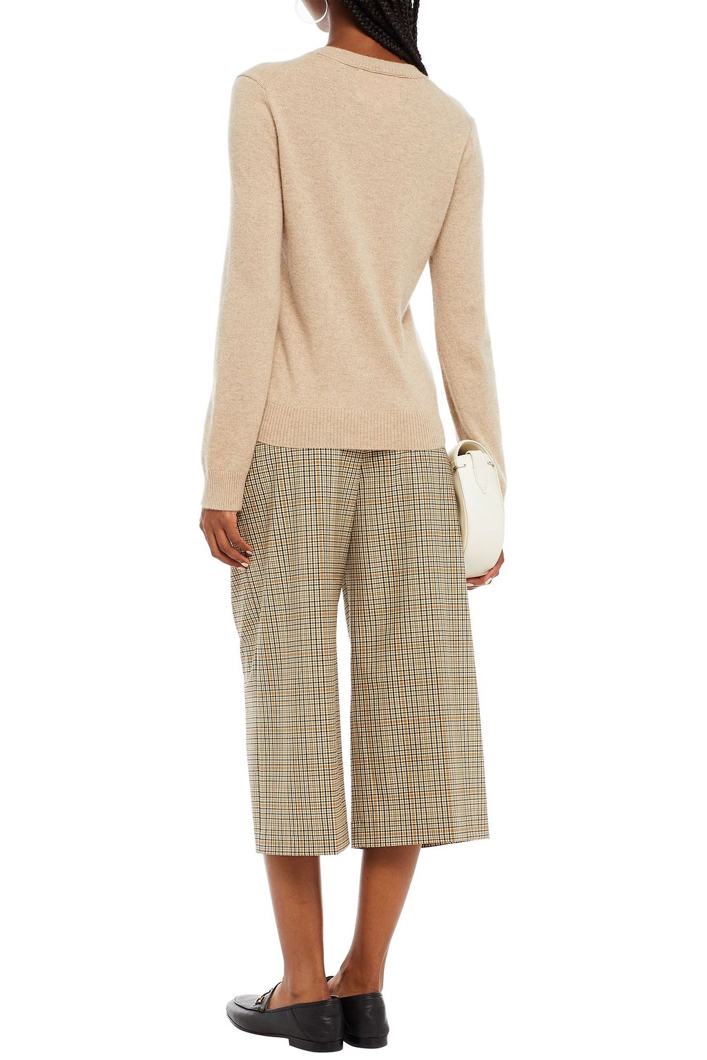MAJE Embroidered cashmere sweater