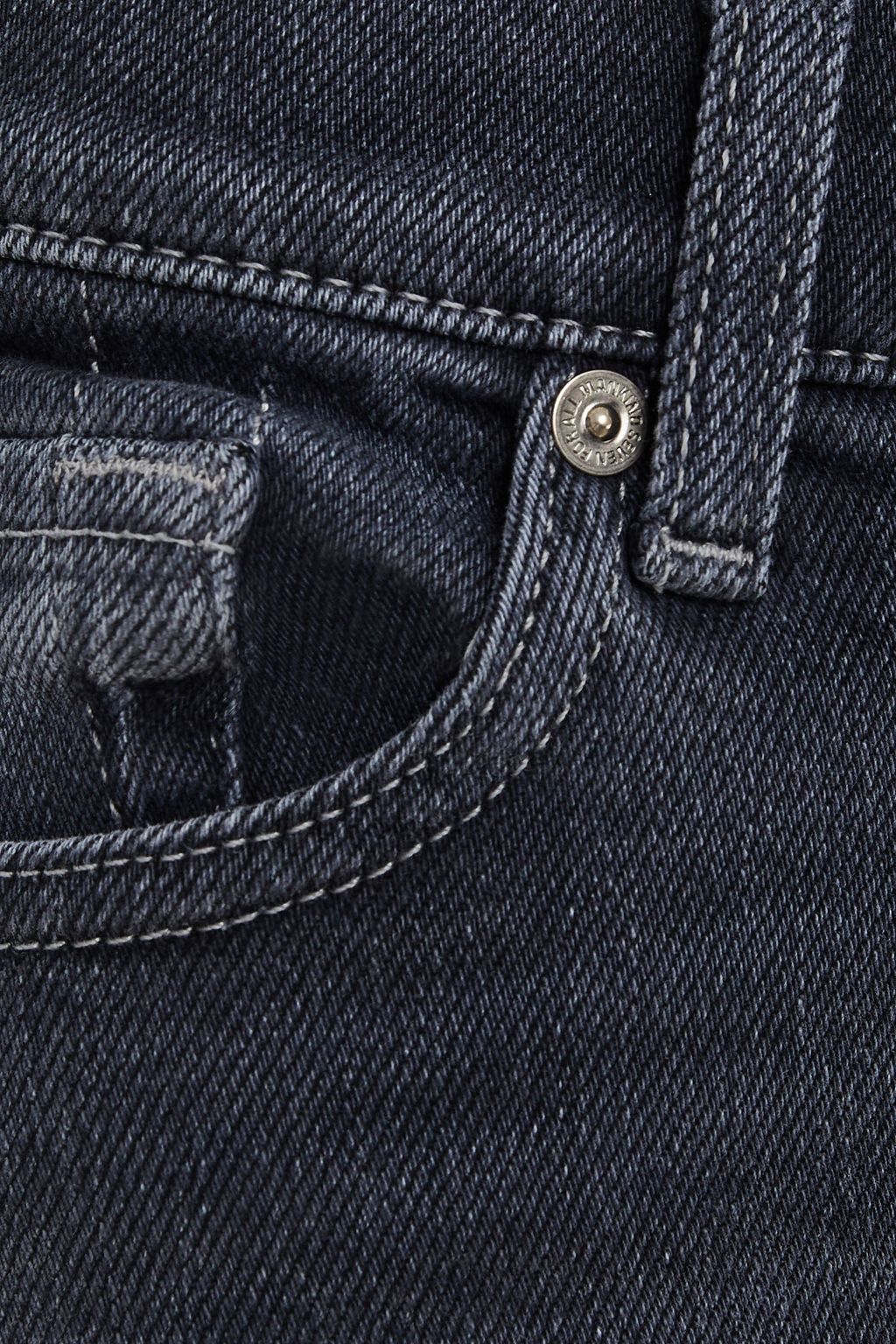7 FOR ALL MANKIND Faded mid-rise skinny jeans