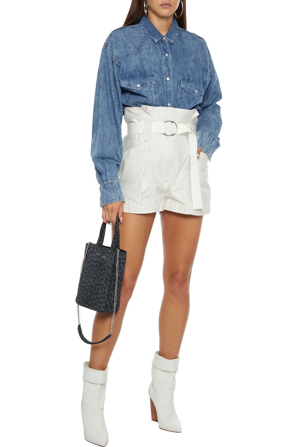 IRO Inol oversized denim shirt