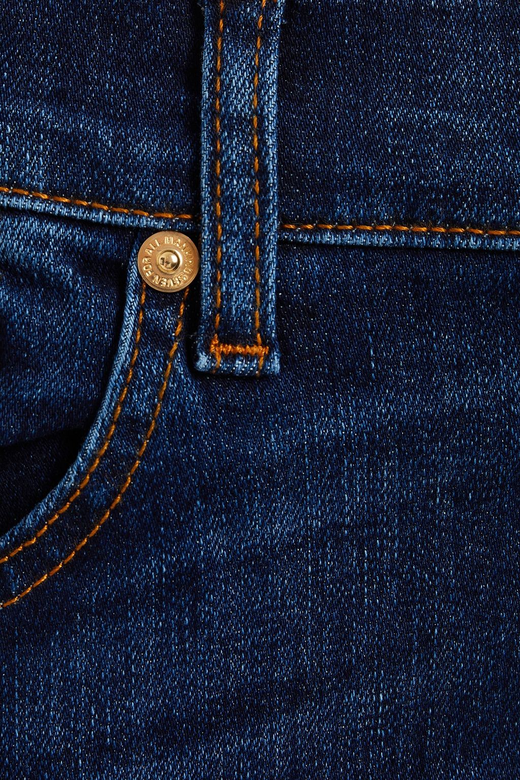 7 FOR ALL MANKIND Mid-rise slim-leg jeans