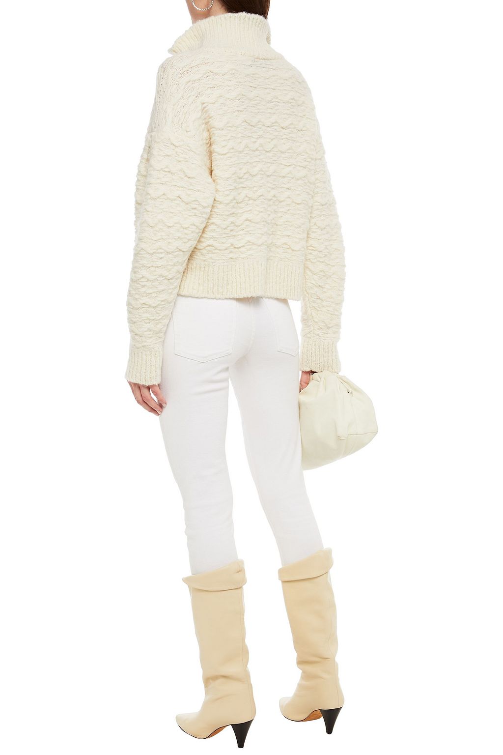 IRO Pullover aus Bouclé-Strick aus einer Wollmischung