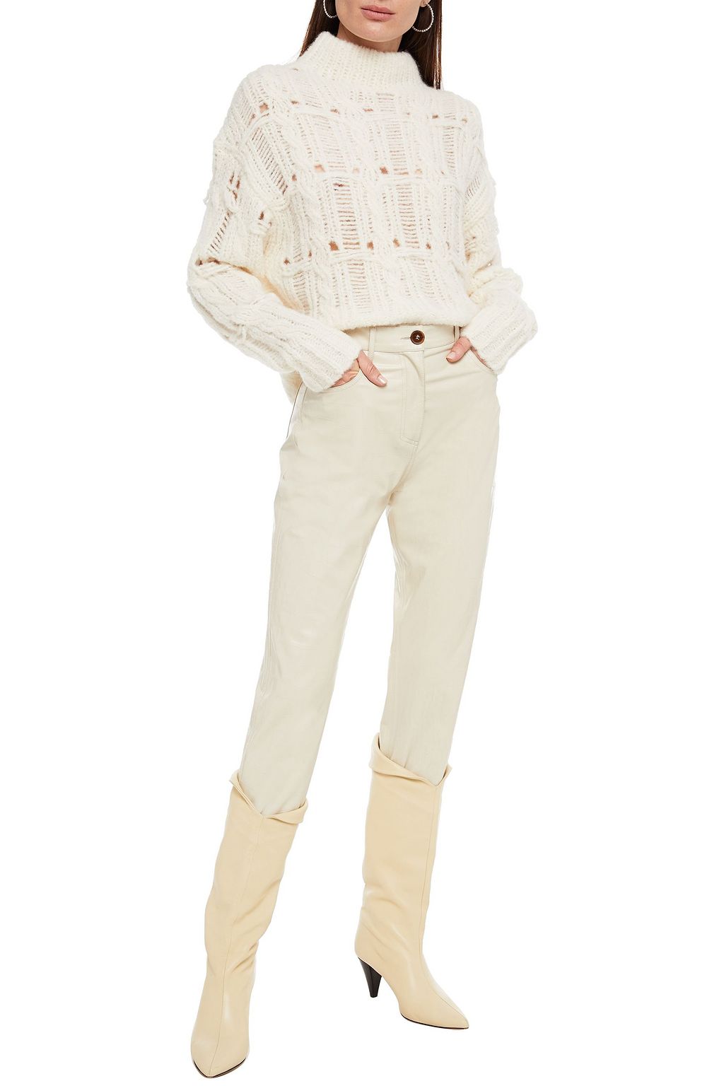 IRO Andila alpaca-blend turtleneck sweater