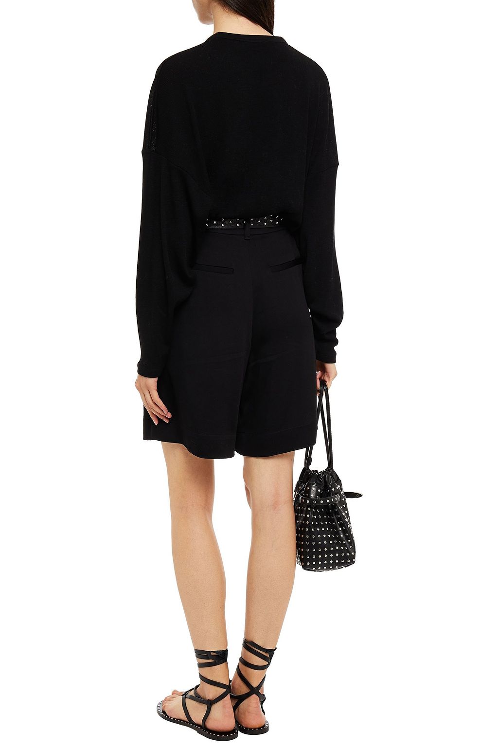 IRO Lizzy ribbed wool-jersey top