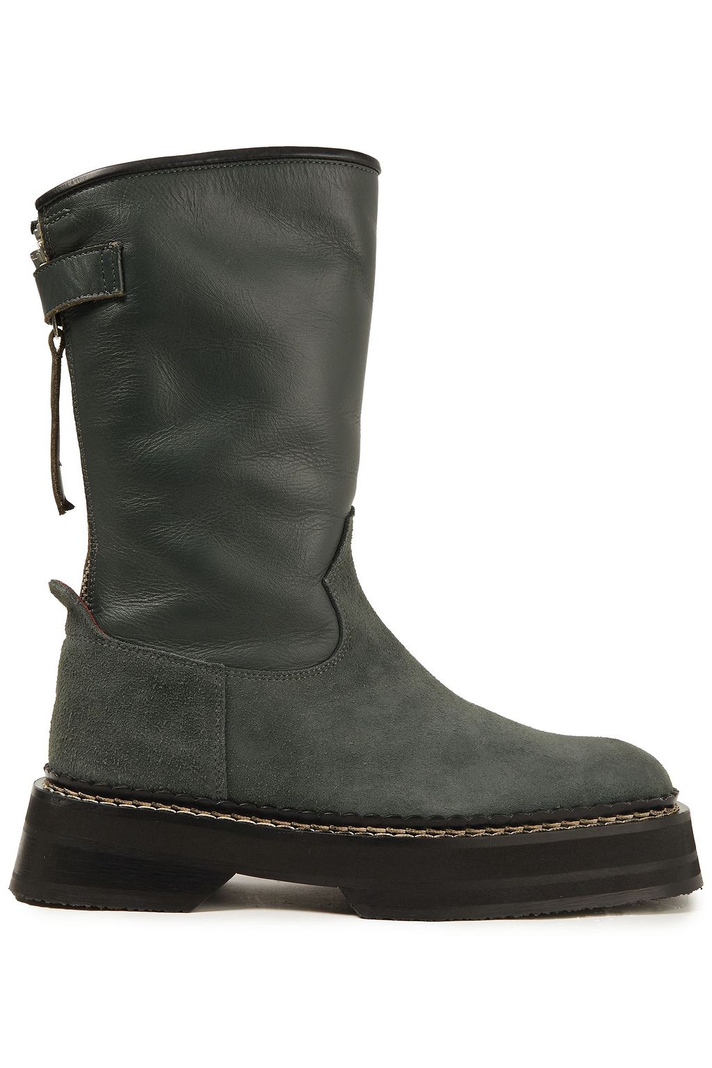 EYTYS Suede and leather boots Sale up 70% off THE OUTNET