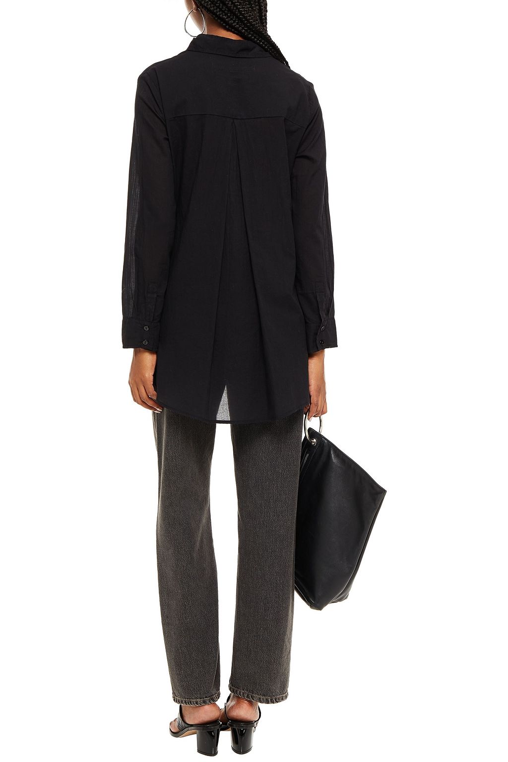 ENZA COSTA Cotton-mousseline shirt
