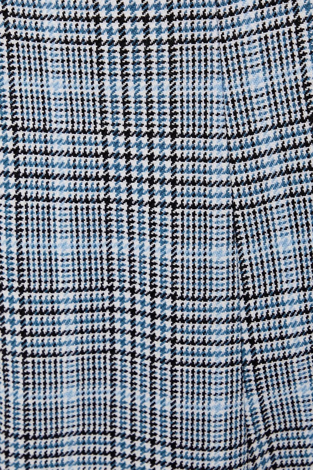 MICHAEL KORS COLLECTION Prince of Wales checked wool skirt