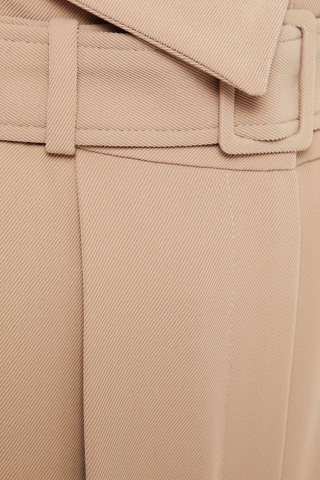 CLAUDIE PIERLOT Pleated twill wide-leg pants