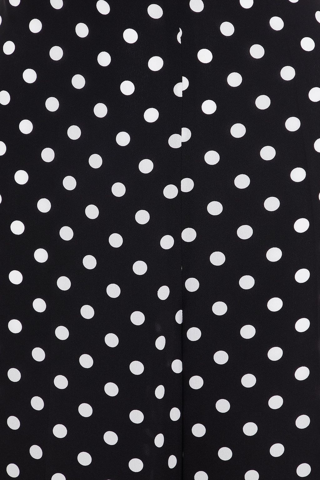 MICHAEL KORS COLLECTION Polka-dot silk crepe de chine wide-leg pants