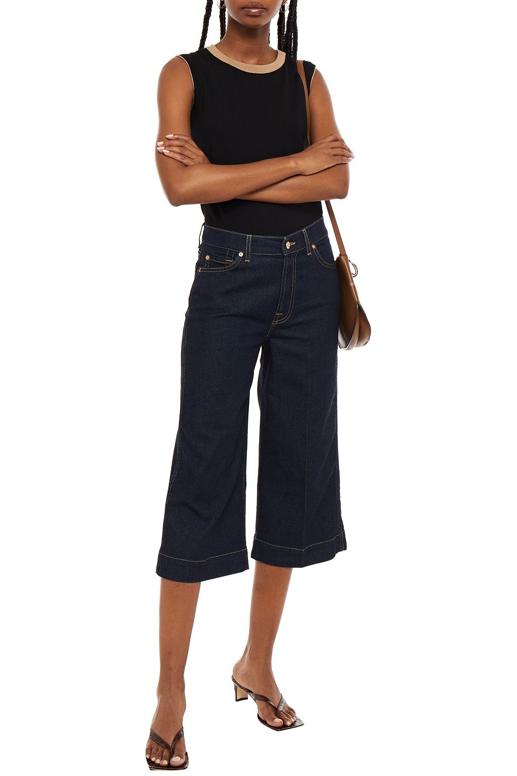 7 FOR ALL MANKIND Denim culottes