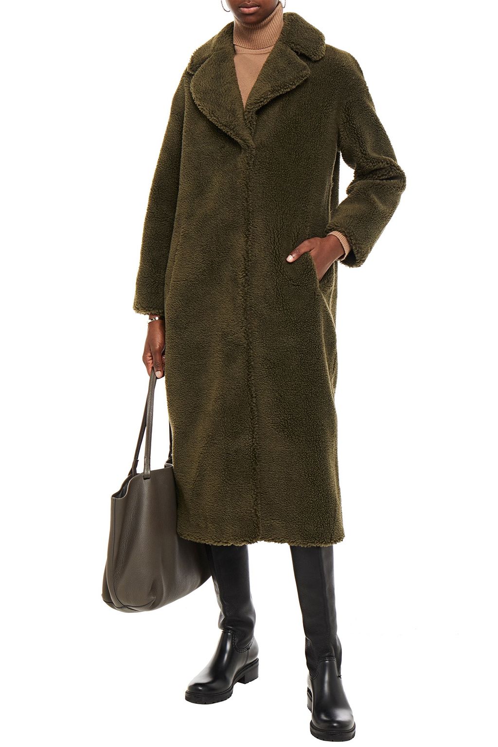 Stand camille faux shearling coat Clearance