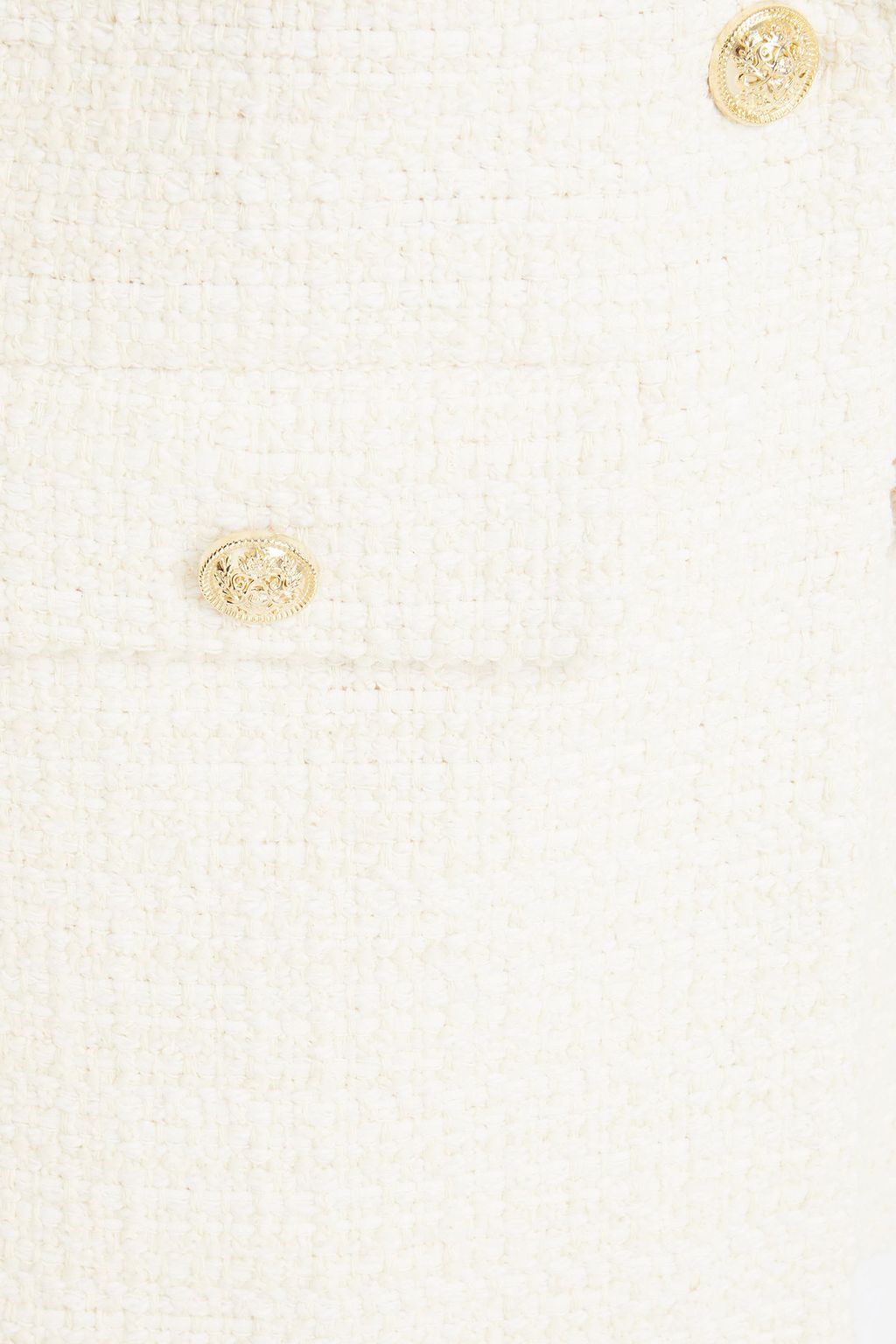 MAJE Cotton-blend tweed jacket