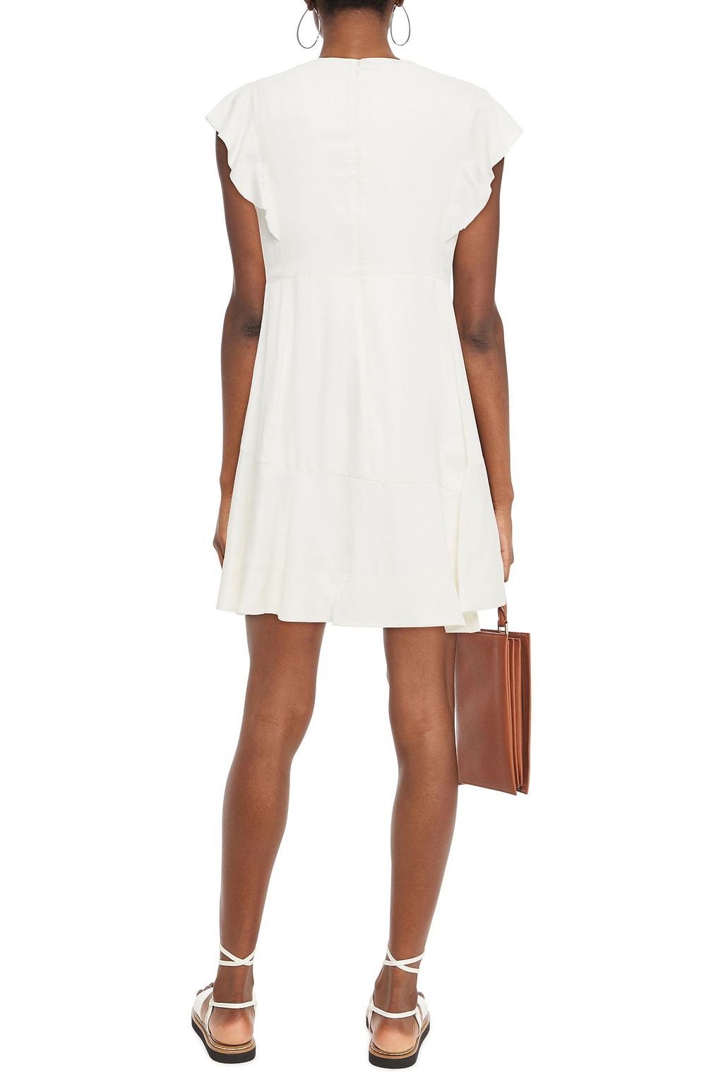 3.1 PHILLIP LIM Ruffled satin mini dress
