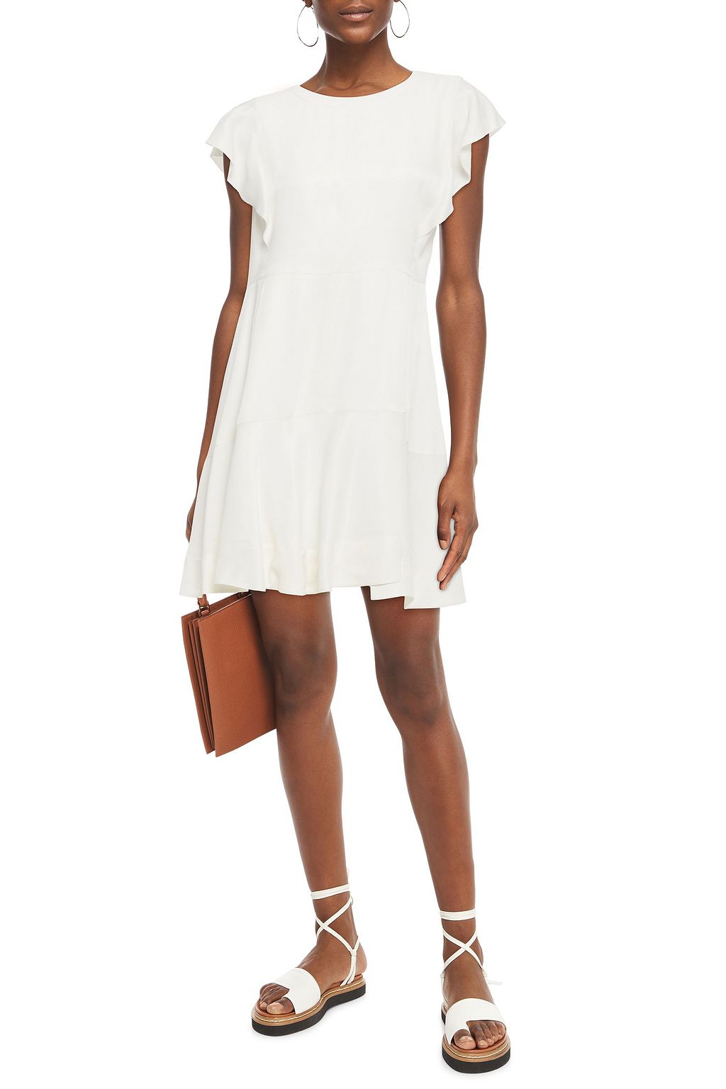 3.1 PHILLIP LIM Ruffled satin mini dress