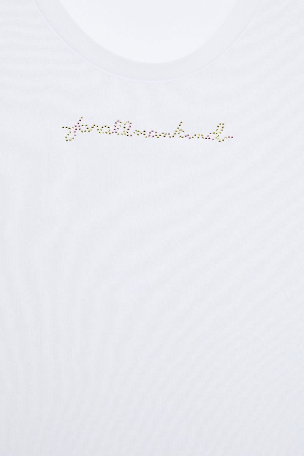 7 FOR ALL MANKIND Embellished cotton and modal-blend jersey T-shirt