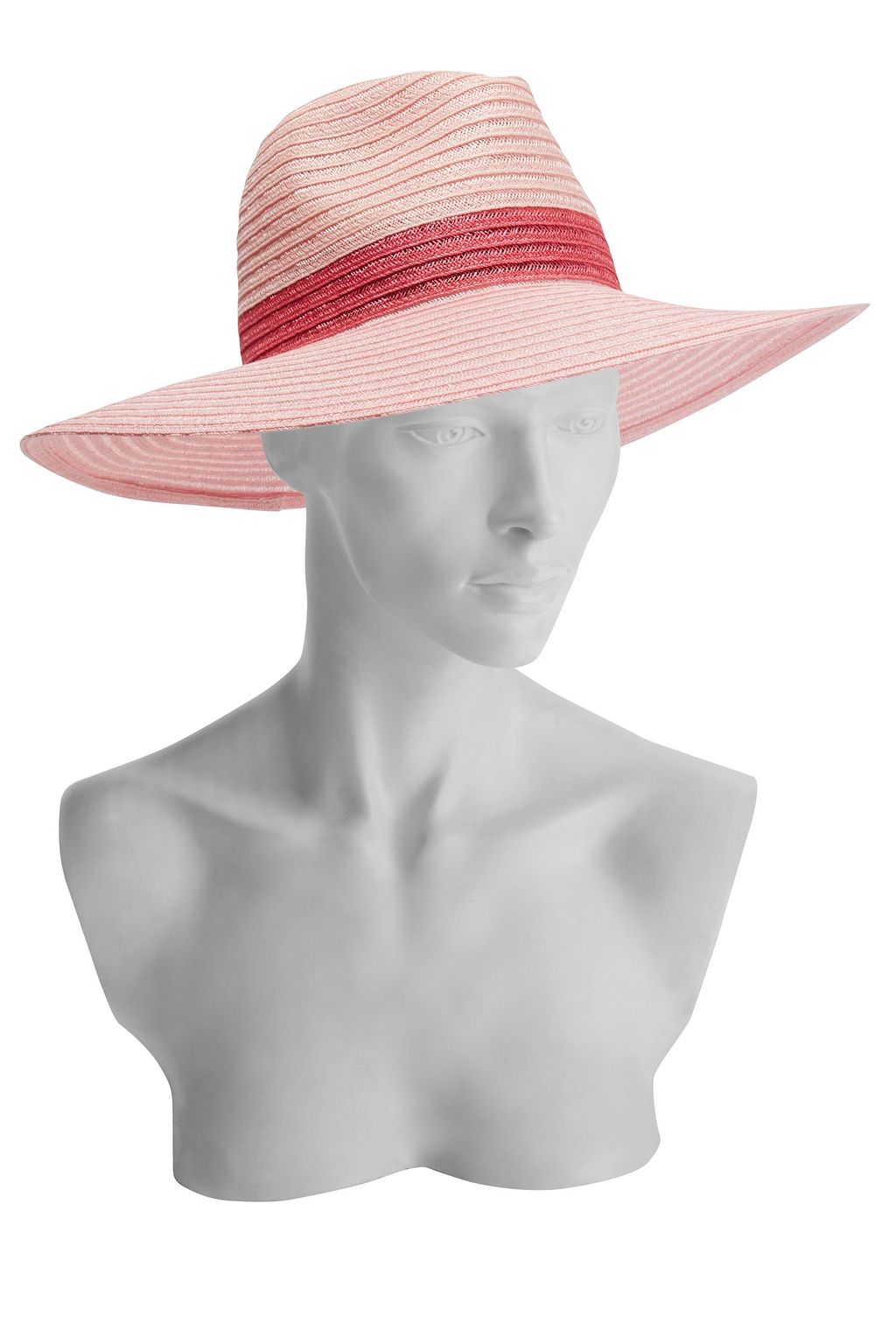 EUGENIA KIM Emmanuelle two-tone hemp-blend sunhat