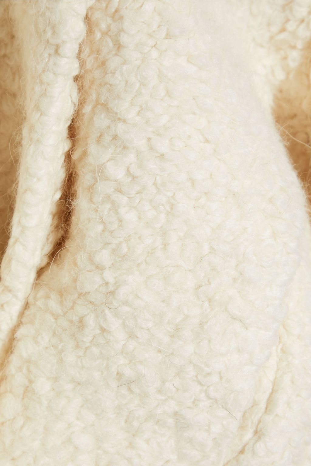 IRO Rolian cropped brushed bouclé jacket