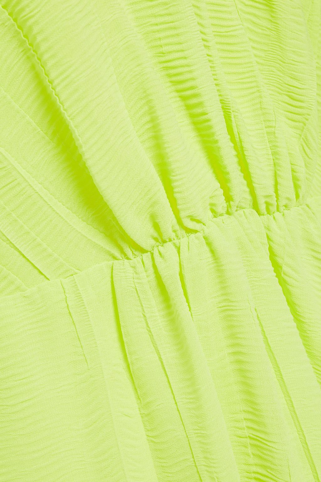 3.1 PHILLIP LIM Gathered crepon midi dress