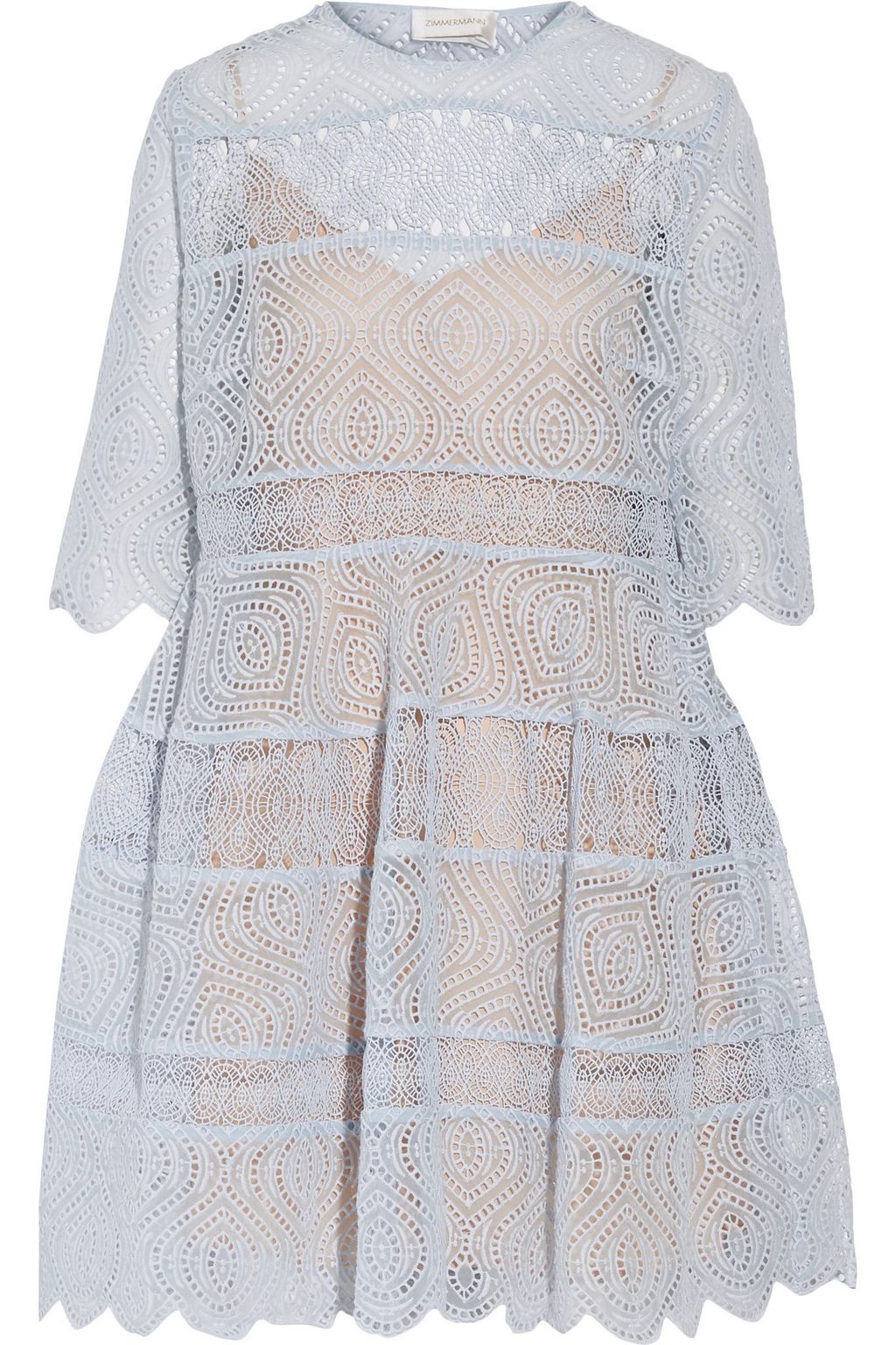 zimmermann light blue dress