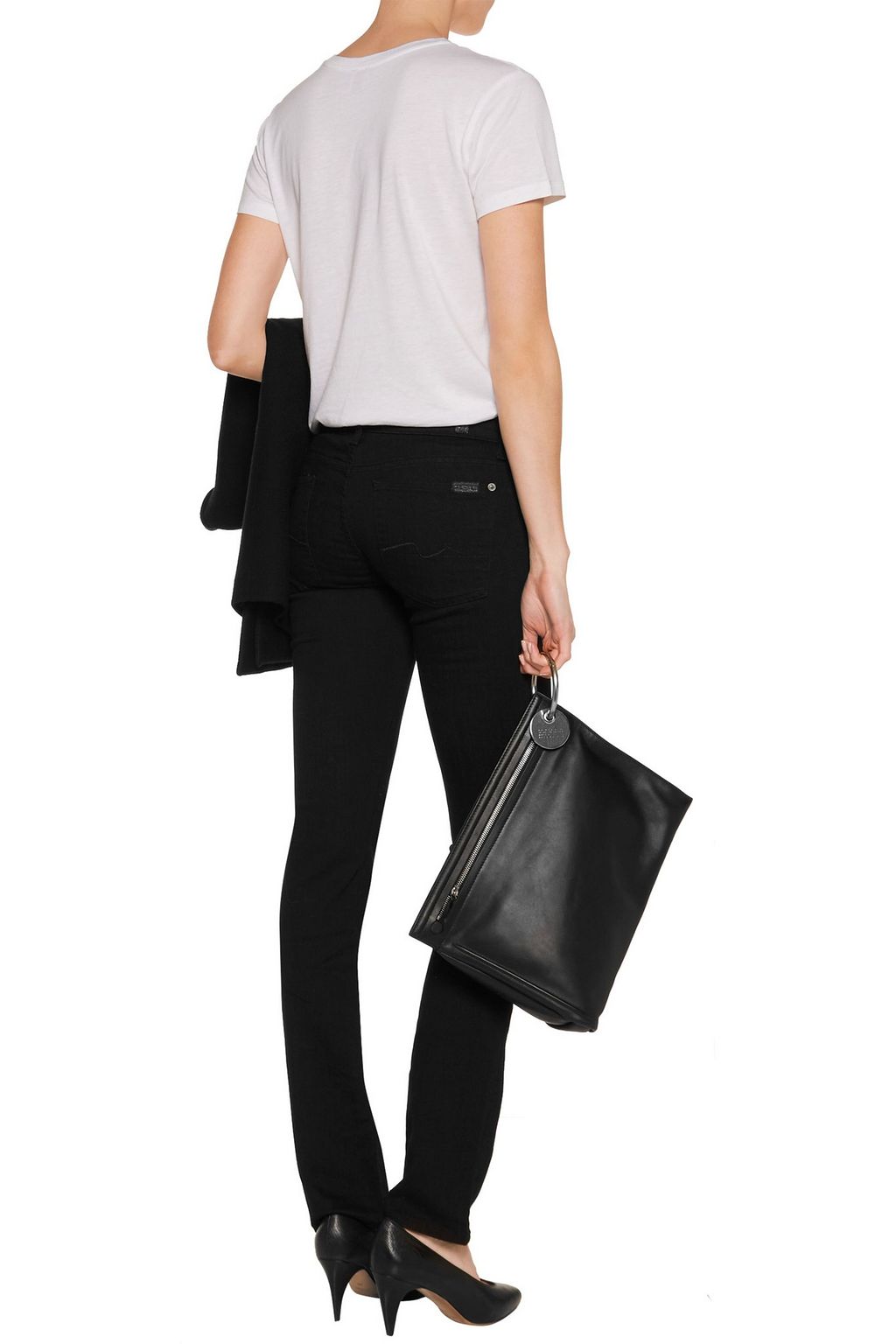 7 FOR ALL MANKIND The Straight low-rise straight-leg jeans