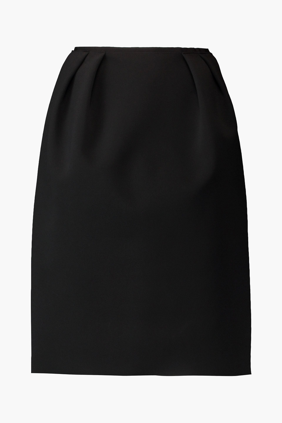 Agnona Woman Crepe Skirt Black Size 42