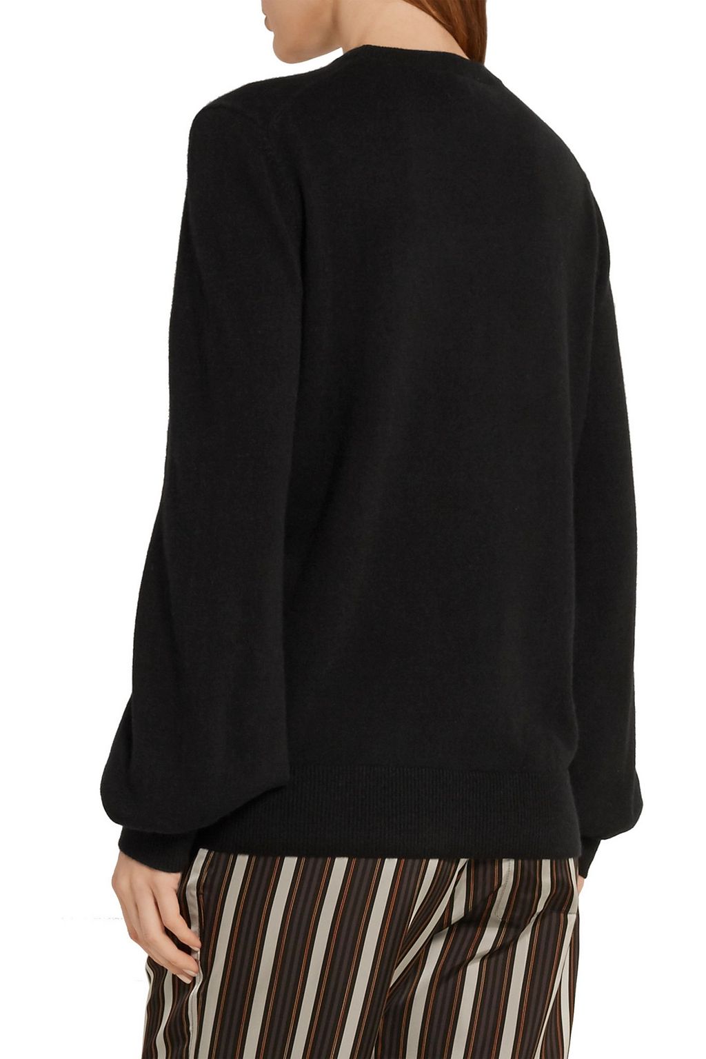 MICHAEL KORS COLLECTION Split-cuff cashmere sweater