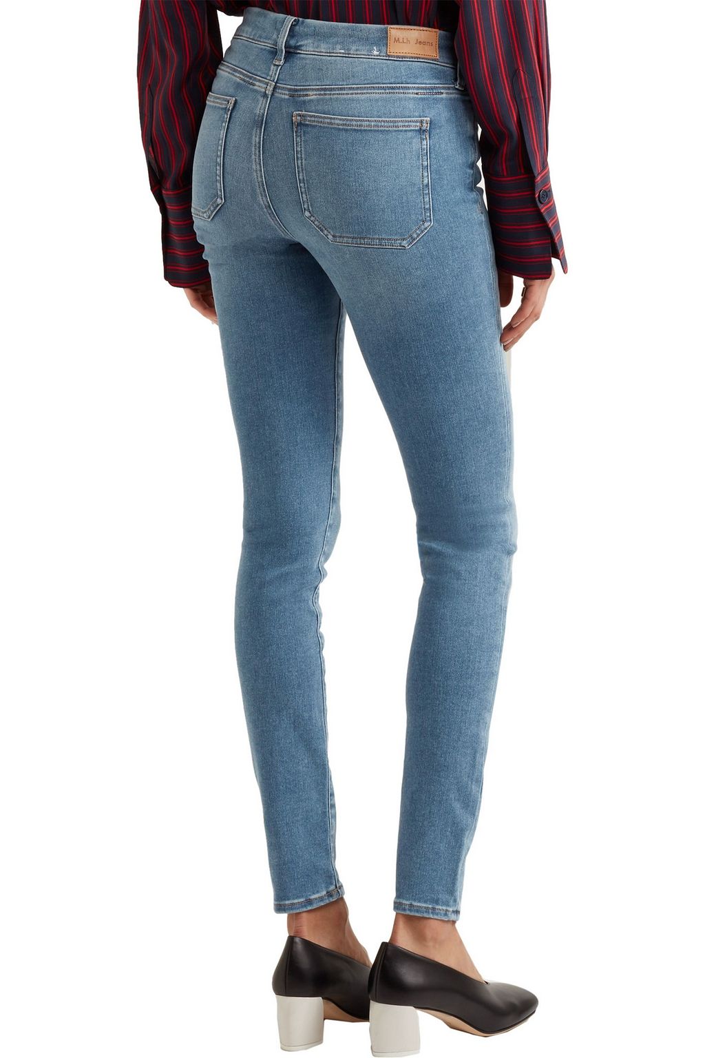 M.I.H JEANS Bodycon high-rise skinny jeans