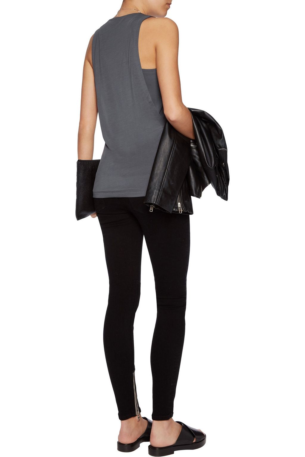 J BRAND Carondelet stretch-jersey tank