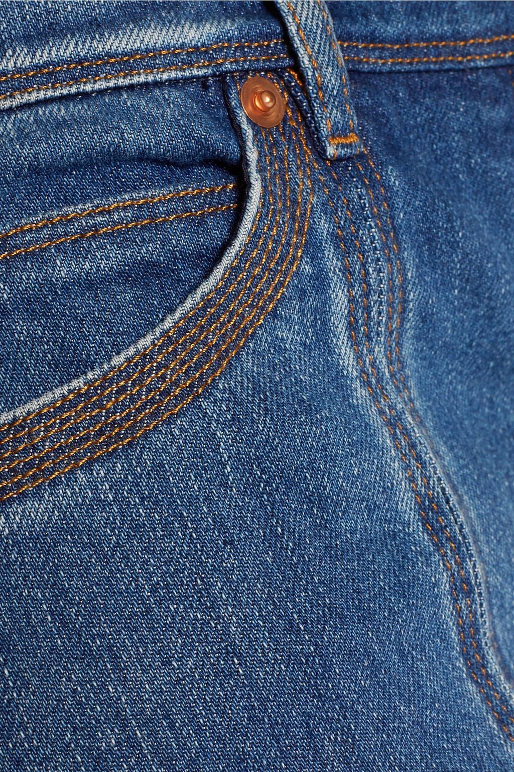 VALENTINO GARAVANI High-rise straight-leg jeans