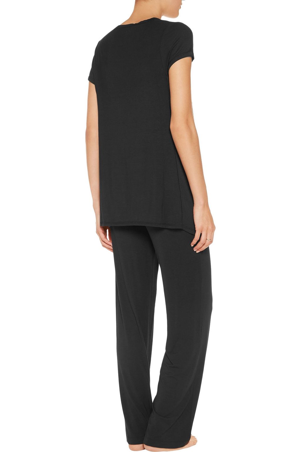 DKNY Stretch-modal jersey pajama pants